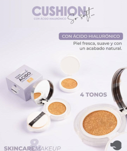 CUSHION con ácido hialurónico