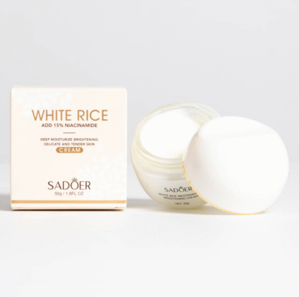 White rice ADD 15% NIACINAMIDE