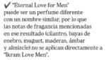 IKRAM EternalLove for Men - Imagen 2
