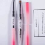 Pincel Rosado Doble punta GEL / LINER TIFFANY