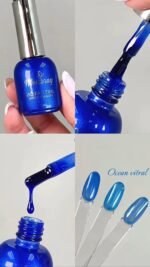 Esmalte vitral Rojo-Azul MONBRAY 15ML - Imagen 2